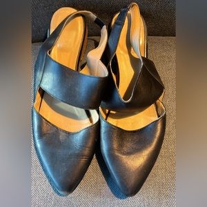 Poppy Barley open back flats - size 9